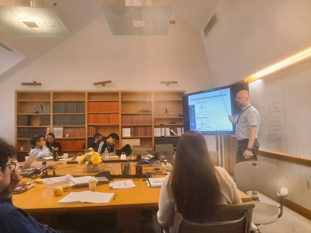 N Wanaverbecq (@n_wanaverbecq) on Twitter photo ION Channel moving Plastic with <a href="/pj_sjostrom/">Jesper Sjöström @pjsjostrom.bsky.social</a>. Great lecture on plasticity mechanisms in the CNS <a href="/cshlcourses/">CSHL Courses</a> ION Channel moving Plastic with <a href="/pj_sjostrom/">Jesper Sjöström @pjsjostrom.bsky.social</a>. Great lecture on plasticity mechanisms in the CNS <a href="/cshlcourses/">CSHL Courses</a>
