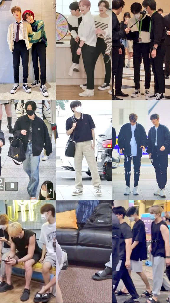 🐰To 🐶 : 'We Don't Match Well'

Also 2Min : *Matching Phone, Matching/Sharing Clothes, Matching Slippers, Couple Shoes and now Matching Shoes part 2849*