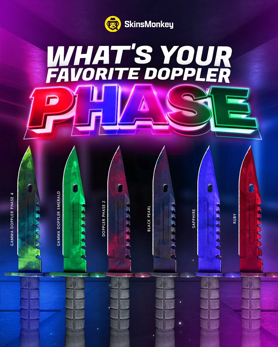 We all love Dopplers, but what's your 𝙁𝘼𝙑𝙊𝙍𝙄𝙏𝙀 Doppler type? 💙❤️💜💚