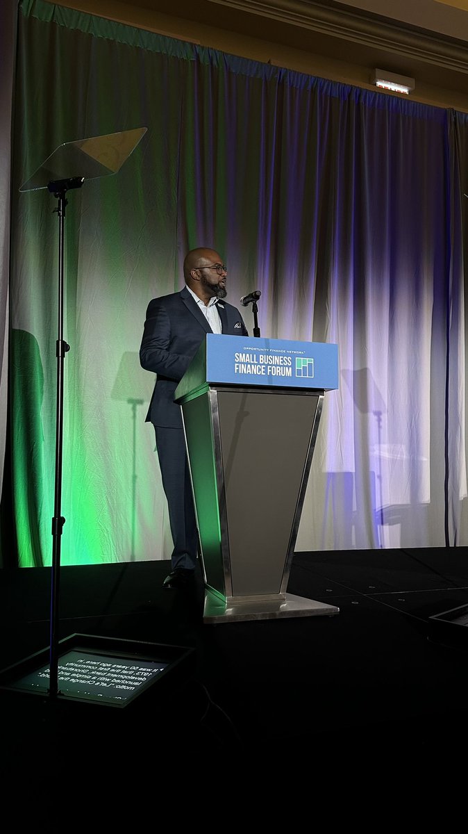 OppFinance's tweet photo. “Climate isn’t changing, it has CHANGED”!  #smallbiz #sbff23 https://t.co/Uz82VndJcd