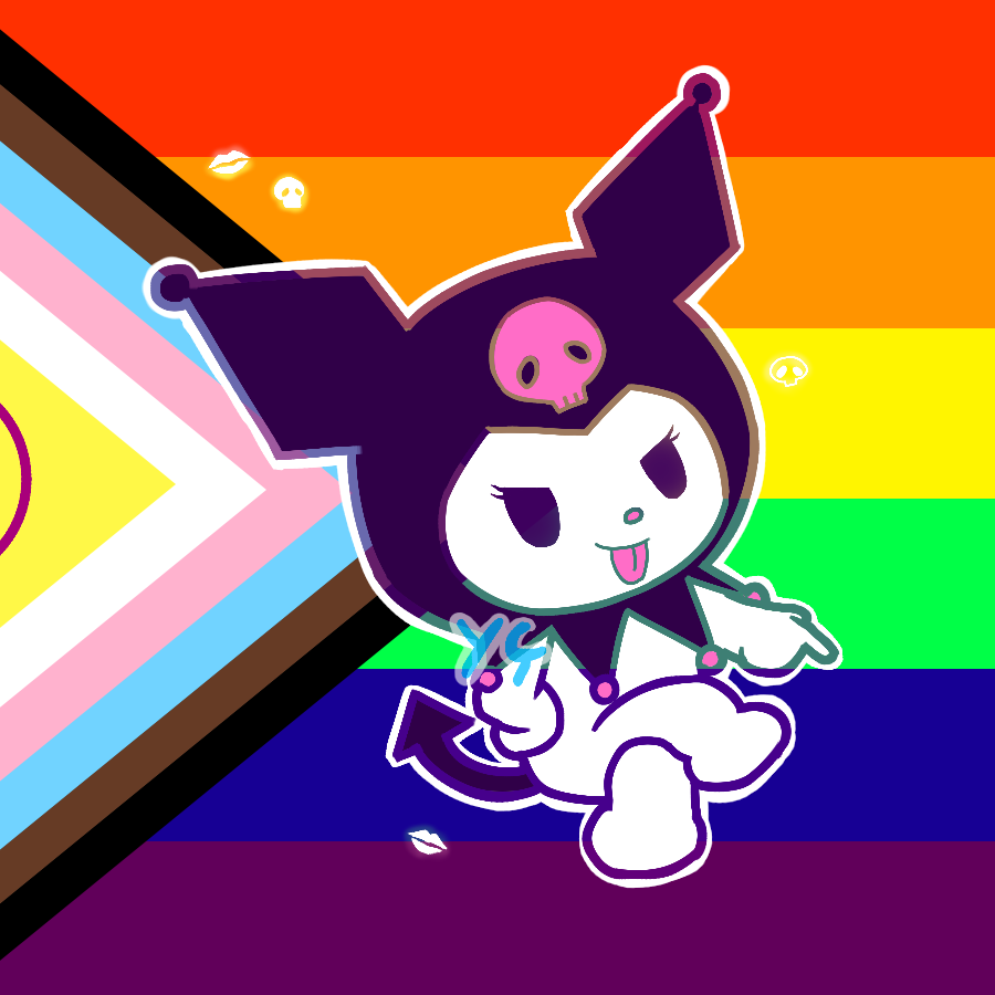 Happy Pridee
Kuromi (Sanrio) #freeIcon

💜like and/or RT If you save or use it
💜Free icon, but don't claim it or use for comercial purposes 
💜You can edit colors, but don't erase watermark

More flags on thread below
#prideMonth