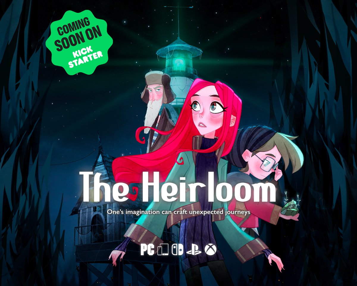 Uncover the secrets of your family and your grandfather’s old lighthouse as you work to discover the truth behind the unusual happenings in The Heirloom, our thrilling debut adventure game!

Check out the pre-launch page and follow it to stay tuned and get an instant 🎁👇…