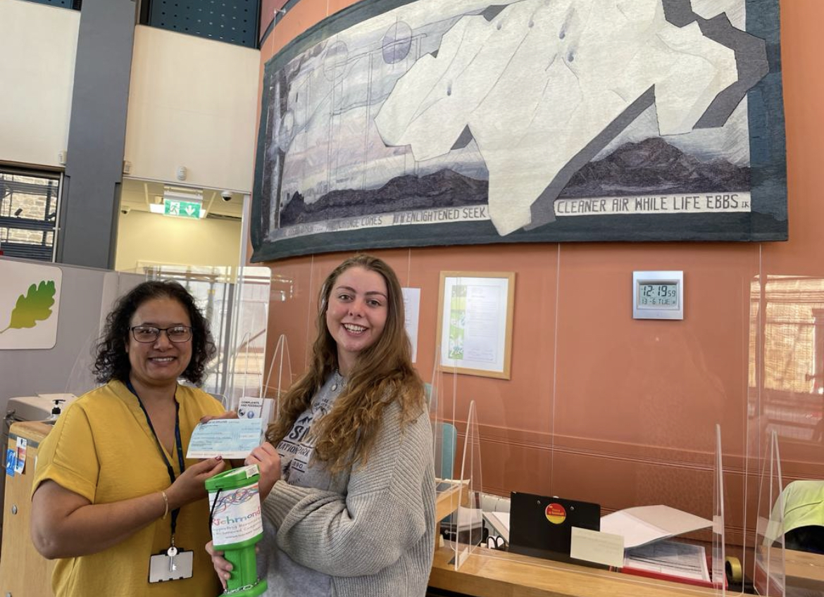 Midlothian Council’s Energy Department nominated Richmond’s Hope as their charity of the year & during 2022-2023 they raised over £1,100. Rachel said “This donation will make a huge difference and provide a child with a programme of #bereavementsupport #charitytuesday