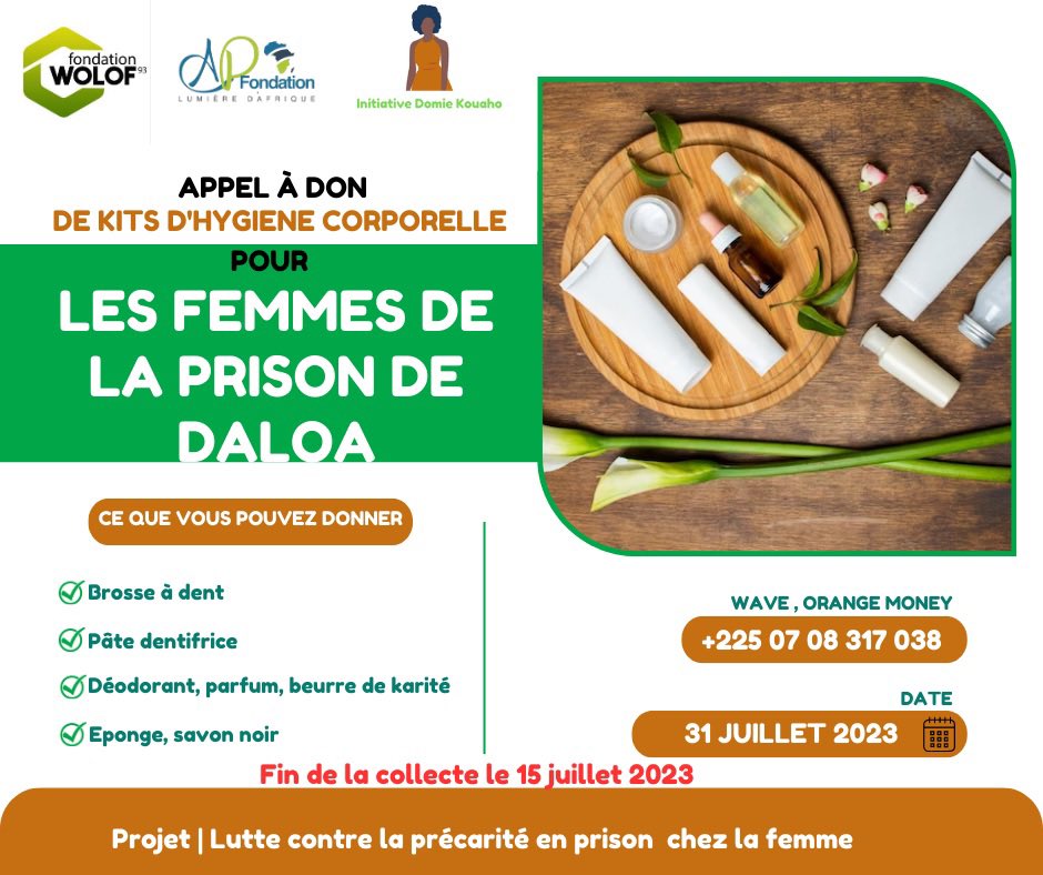DomieKouaho's tweet photo. #Projet de lutte contre la précarité en prison
Un projet qui me tien a coeur .
Ensemble on peut réaliser cela .
Seule je peux pas ! Alors faites parler votre coeur ♥️ #rt #partage #contribue #enparle #daloa #projet https://t.co/pem36i1vDR