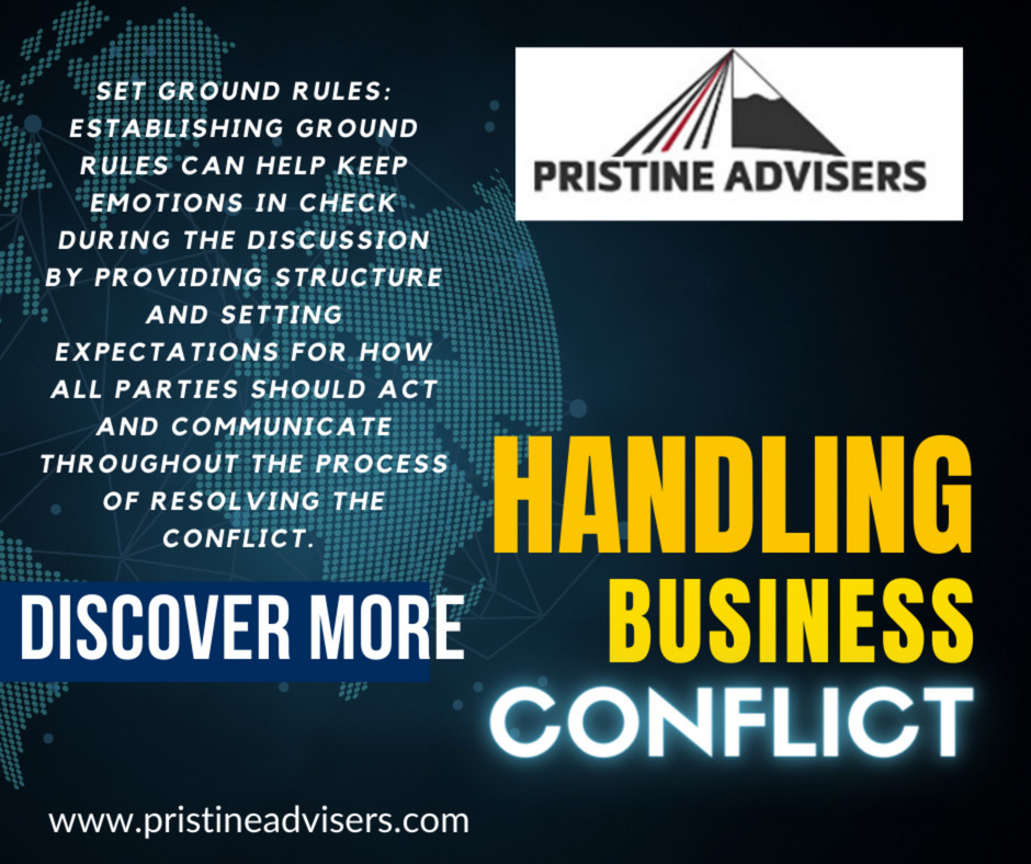 Struggling with Business Conflict?🤷‍♂️
Ask about how my 33+ years of award-winning service can help YOU and YOUR business succeed.
To learn more:
pristineadvisers.com

#businessmastery, #publicrelationsfirm, #investorrelations, #prtips, #strategicmarketing, #IR, #PR, #agency