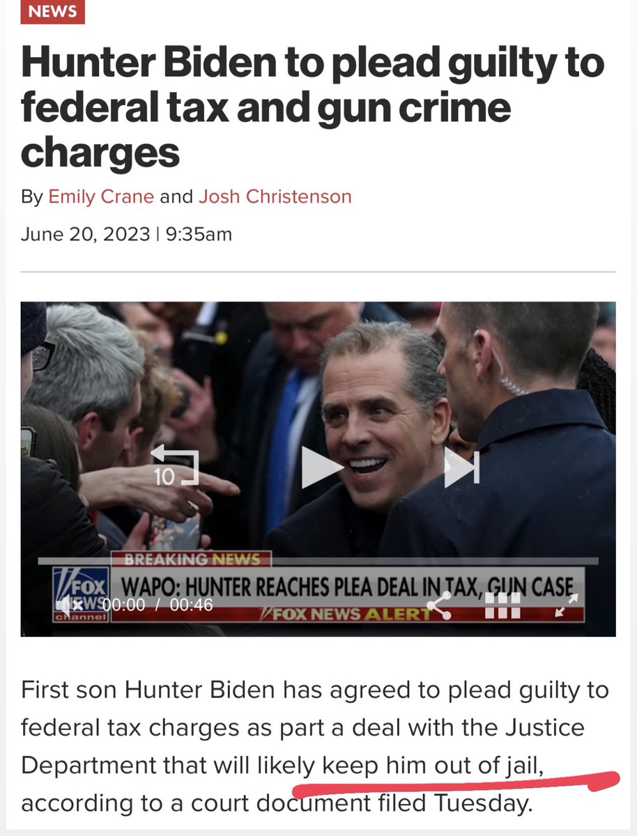 Feds wanted to send Lil Wayne (@LilTunechi) to prison for 10 years for the same crime that Hunter Biden is getting a slap on the wrist for.