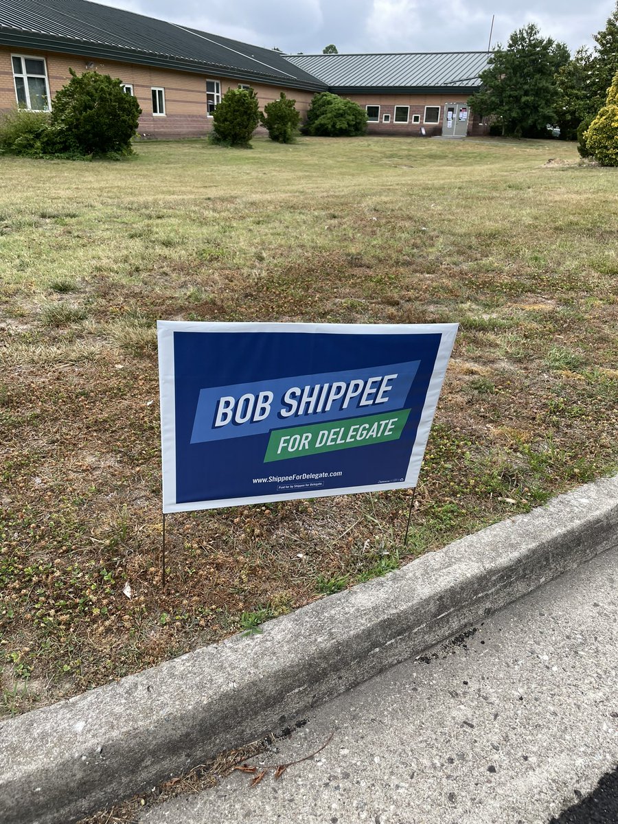 Y’all know what today is!! If you haven’t already- go make plans to vote in the primary election!! Voting ends at 7pm. 
Vote for my friend &amp; neighbor @ShippeeForVA if you’re in the 57th district! #TeamShippee