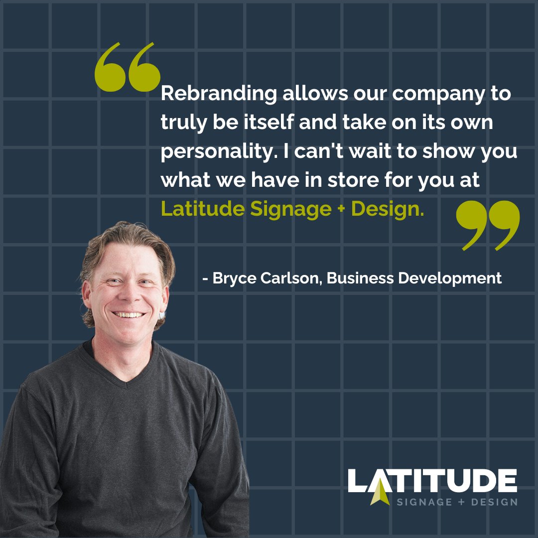 LatitudeSignage's tweet image. Meet Bryce Carlson! He's coming in hot with 20+ years of experience tackling projects big and small. Learn a little more about Bryce and some of the projects he's worked on here bit.ly/3Xf03Ks  #signexpert #latitudesignage