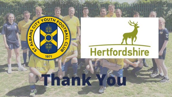 💙💛Funding News 💛💙 All @CityYouthFC & the players, families & volunteers of the Inclusive Section @SACYInclusive send their thanks to local @hertscc councillor 🙏John Hale @JohnHaleLibDem for providing support from his Locality Budget to support our Inclusive Football 🟦🟨