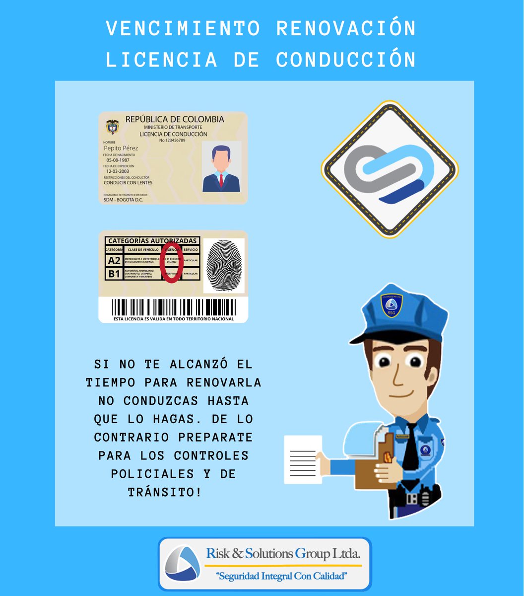 Con plazos de extensión de la obligación casi de 2 años al día de hoy resulta un poco extraño dar este consejo!
No conduzcas con tu licencia vencida! 😑
#licenciadeconducir #renovaciónlicenciadeconducir #colombia #bogota #medellin #cali #cartagenadeindias #santamarta #tunja