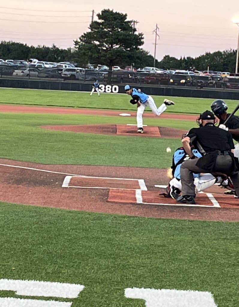 .@gvandeventer_01 throws a 'perfect' game in the 20-0 win over Hutch on Monday night for <a href="/CannonsBSB/">Kansas Cannons</a> 

"It’s definitely an honor but it also definitely isn’t something I deserve to have 100 percent in my name," he said. "It was a full team effort."

bit.ly/42KDy17