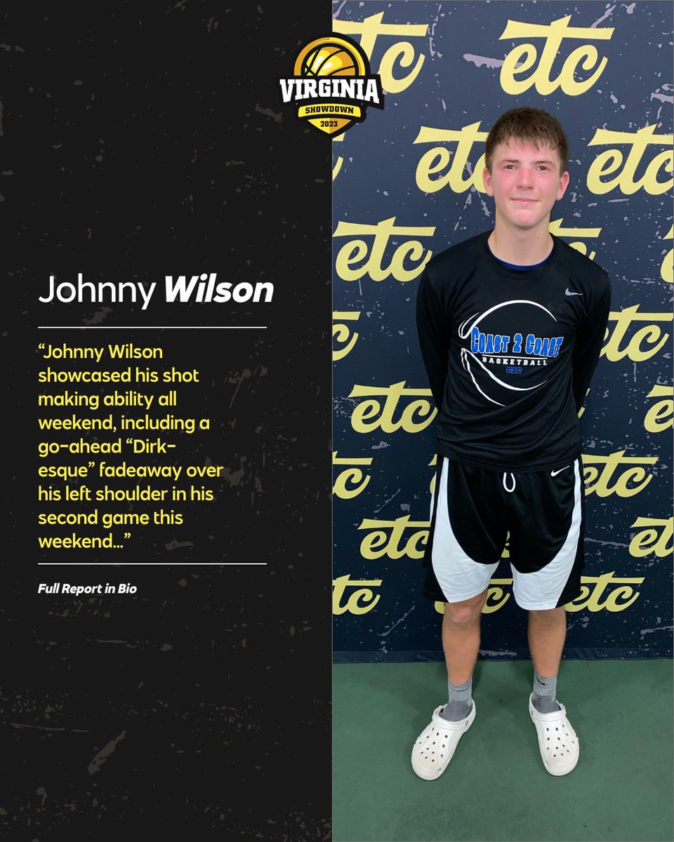 ETCSportGroup's tweet photo. There was a lot of great talent at the ETC VA Showdown. Please go check out our write-ups by our Director of Scouting, Shane Baronner, on the event.

Link: https://t.co/UO4Kg2J3UH https://t.co/dV6yZli1bp