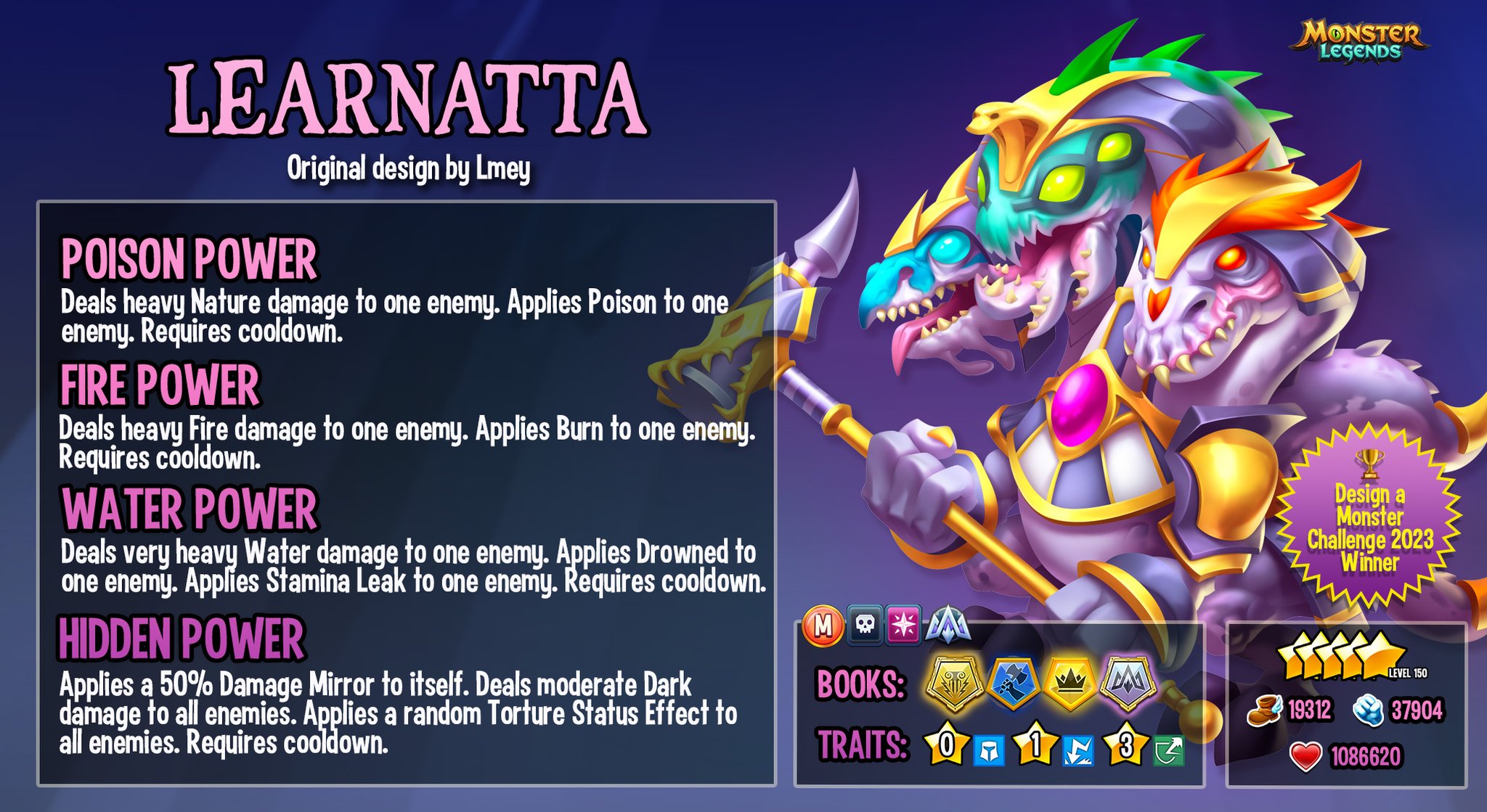 Monster Legends on Twitter "Learnatta's finally here! This monster was