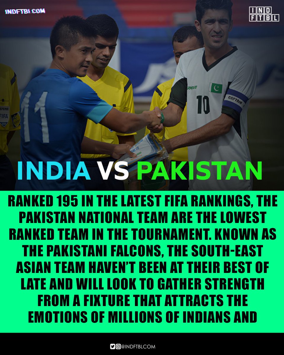 🇮🇳 𝓥𝓢 🇵🇰
Not In Cricket, It's In Football
🙏FOLLOW AND SUPPORT🙏
@indftblcom
#INDFTBL

#backtheblues #sunilchhetri #indianfootball #indianfootballteam #keralablasters #kbfc #blasters #manjappada  #fcgoa #chennaiyinfc #bengalurufc #mohunbagan #eastbengal #SAFF2023