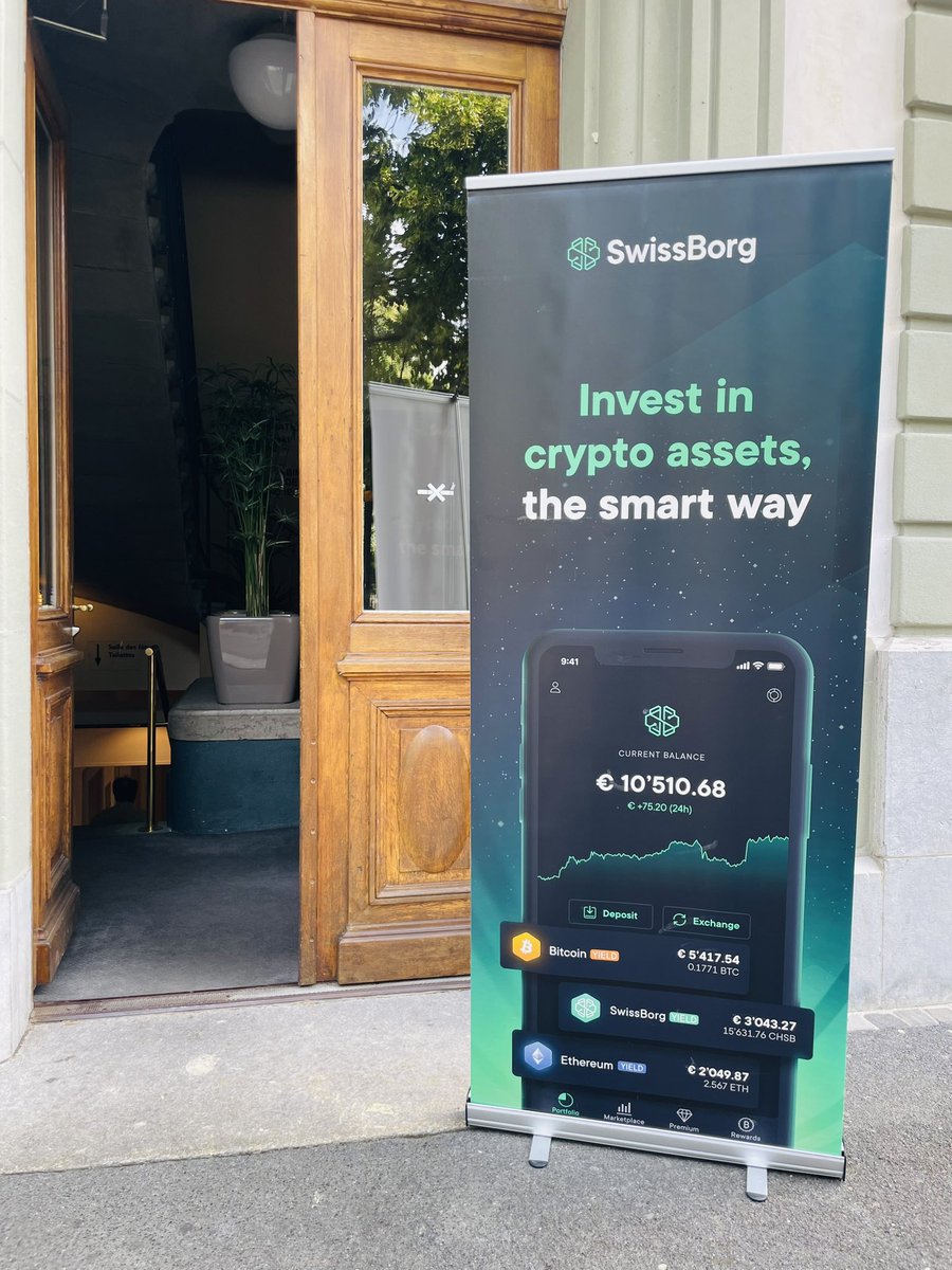 Let’s get started! 🤩
Keynote @swissborg 2023! 
#swissborg #chsb #borg