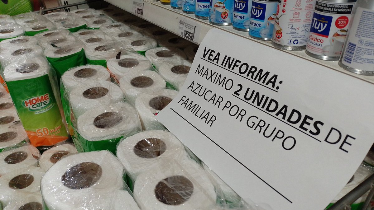 ¿Saben dónde no hay azúcar? En los supermercados argentinos. Y en Cuba.
