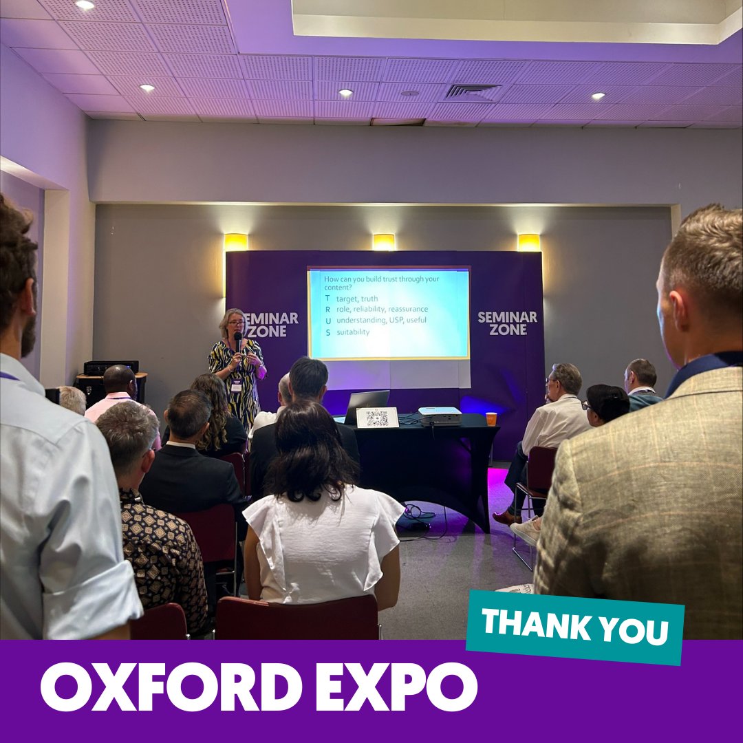 We hope to see you again at our next #OxfordExpo! Thank you for coming. ✨

#BusinessExpo #BusinessNetworking