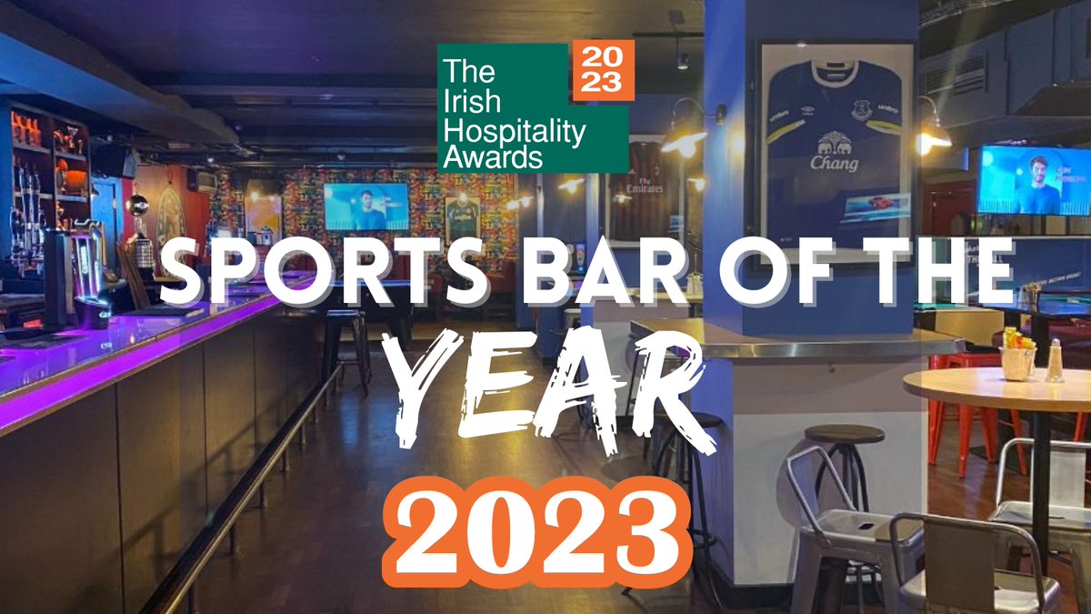 SPORTS BAR OF THE YEAR - 2023 🏆 Buskers On The Ball located in the heart of Dublin City