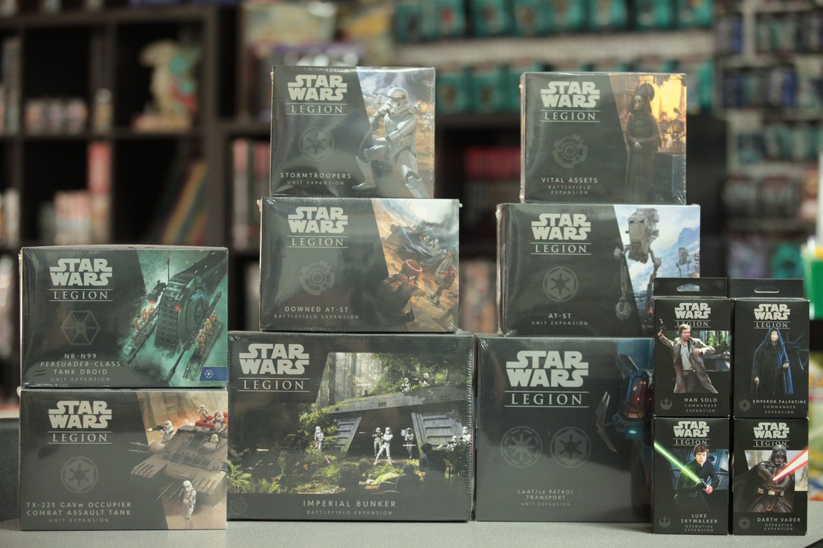 This is not a trap! Star Wars Legion is still among the tabletop selections we offer; come by and get a discount when you purchase two or more models! 

#GamerzDen #OxfordMS #OleMiss #starwarslegion #armypainter #veteranowned #StarWars #ThisIsNotATrap #hottyToddy