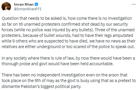 officialnews360's tweet photo. عمران خان کا سوال 

#NEws360 #BreakingNews #Trending #question_answer #PTI @ImranKhanPTI @PTIofficial #ShahMehmoodQureshi #LustStories2 #Titanic #MayorKarachiBilawalKa #PervaizElahi #AliaBhatt #FullVideo https://t.co/E5vg2lWn5O