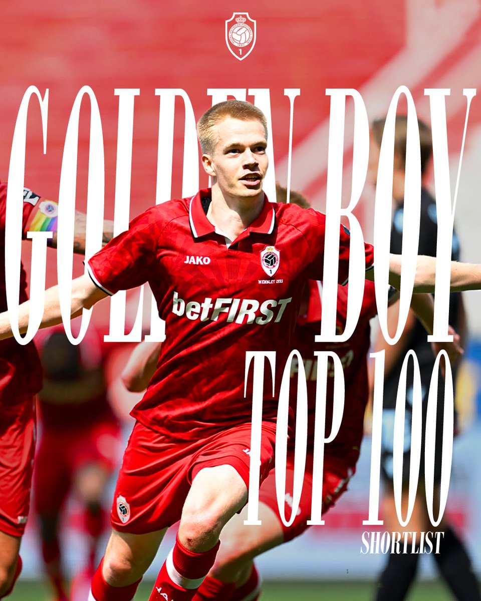 Arthur Vermeeren op nummer 12 in de top-100 shortlist van the 'Golden Boy' award! 🔴⚪

Keep up the good work, Arthur! 👏👊