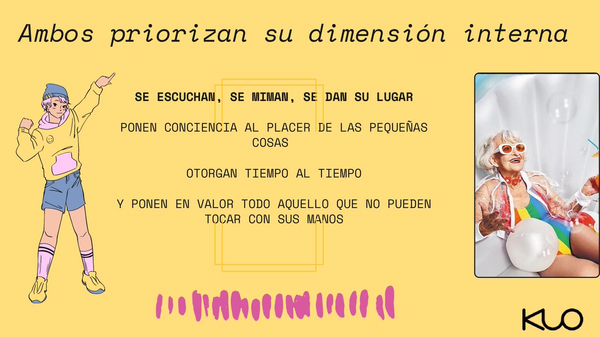 GenZ&amp; GenB (1): un hibridaje con potencial. En Kuo Experience hoy reflexionamos sobre estas 2 generaciones que, teniendo un DNI tan distante, comparten sin embargo, un core con mismos valores. ¿Investigamos? #generaciones #boomers #generacionz #kuoexperience #tendencias