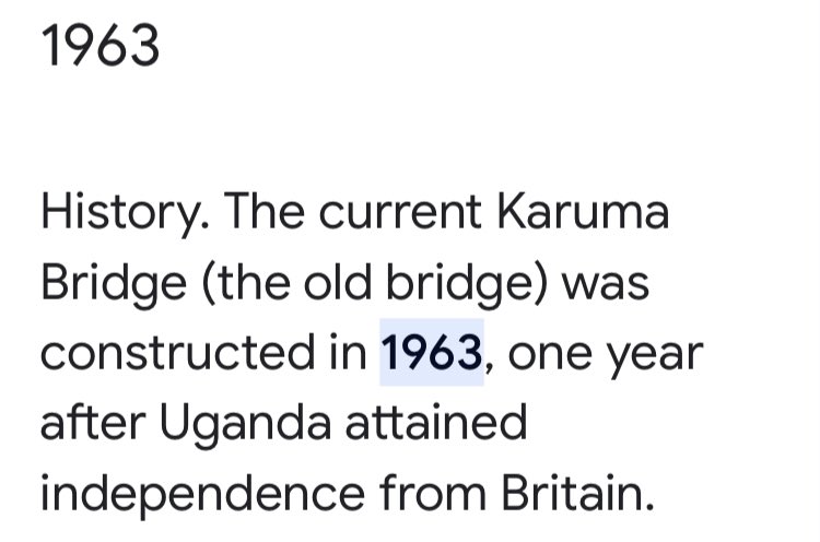 For how long will you maintain a 60 year old metal 🌉. I think you guys wants it to cut into half then you can think of constructing a new #Karuma bridge. So shameful & disgusting.