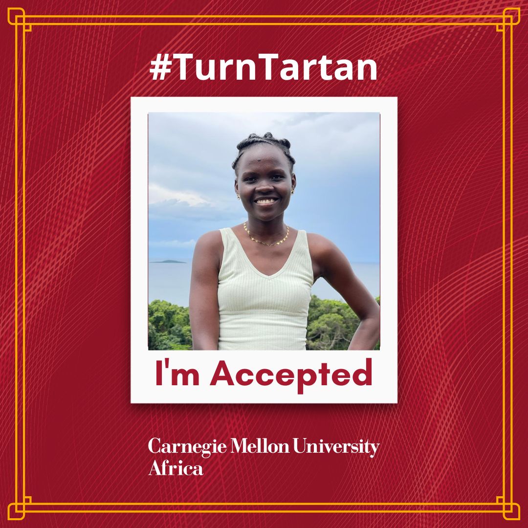 I am excited to share that I have been admitted to the prestigious Carnegie Mellon University Africa
@cmu_africa to pursue a Master of Science in Information Technology. The new journey begins!

#TurnTartan