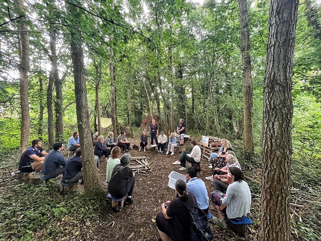gabbot_news's tweet photo. Did you know we now have an outdoor classroom? Tonight staff are attending CPD on how to take learning into the great outdoors. Thanks to Wilder Schools Project for support! 📚 🌱 https://t.co/RWyFi3NgzU
