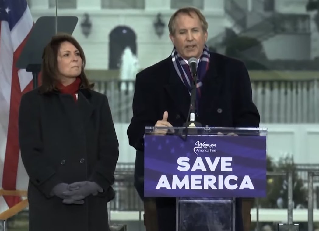 JimGBoyle's tweet photo. Angela Paxton says she won’t recuse herself in the impeachment trial of her husband. 1. She should be called as a witness re home improvements. She is the spouse of the accused. 3. Her campaign owes the Ken Paxton campaign $600,000. Impartial? No way. 

https://t.co/0YIxWQ3dlE https://t.co/RfYs1L7a25