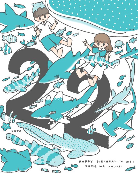 「1girl shark」 illustration images(Latest)