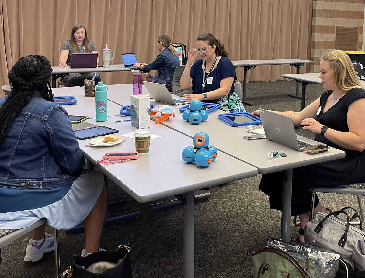 Laura Cummings (@cummingsl) on Twitter photo “Coding and Dashes and Spheros, oh my!” So many good things happening at the #CSforMI PLAYDATE at <a href="/OaklandSchools/">Oakland Schools</a> today. Thank you <a href="/kassabv/">Vinos Kassab</a> & <a href="/cwilsontech/">Cheryl Wilson</a> for all of your hard work to make it happen. #oakedtech “Coding and Dashes and Spheros, oh my!” So many good things happening at the #CSforMI PLAYDATE at <a href="/OaklandSchools/">Oakland Schools</a> today. Thank you <a href="/kassabv/">Vinos Kassab</a> & <a href="/cwilsontech/">Cheryl Wilson</a> for all of your hard work to make it happen. #oakedtech