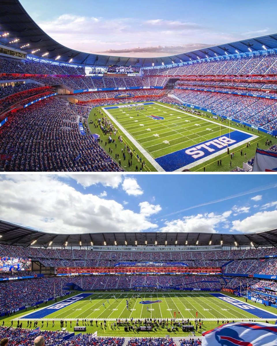 SBJ's tweet photo. Some Bills season ticket holders may be left out at their new stadium 👀

There are currently 63k Bills season ticket holders, but the new stadium will only seat a little over 60k.

(via @TheBuffaloNews) https://t.co/nrZmrErWHd