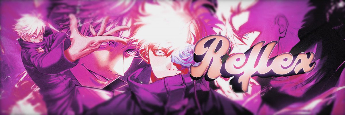 cqhrs's tweet image. “Reflex” Satoru Gojo header

2nd Submission to #ReflexContest

@ReflexDZN_