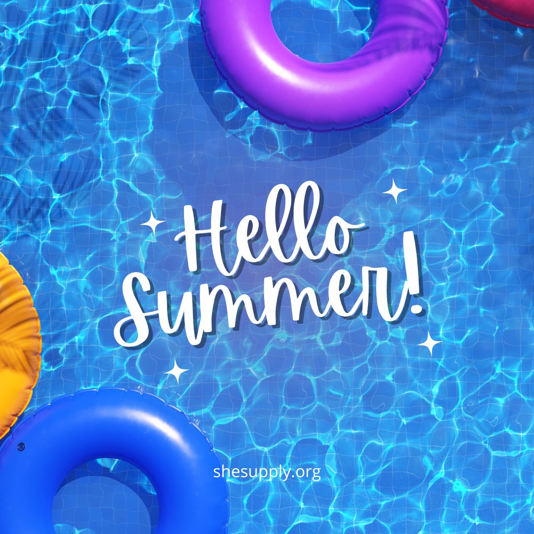 Today is officially the First Day of Summer. We must have missed the memo because we’ve been summering for three weeks now. Oh well. It’s never too late to start. Happy Summer from @she_supply everybody! 

#summerofSHE 
#wearsunscreen 
#Texasishot