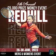 WYTAWillis's tweet photo. World class Tennis at Redhill starts next Monday. Come down for free and watch the best of british battle it out for the £5,000 prize money https://t.co/Bw0Suwfl9R
