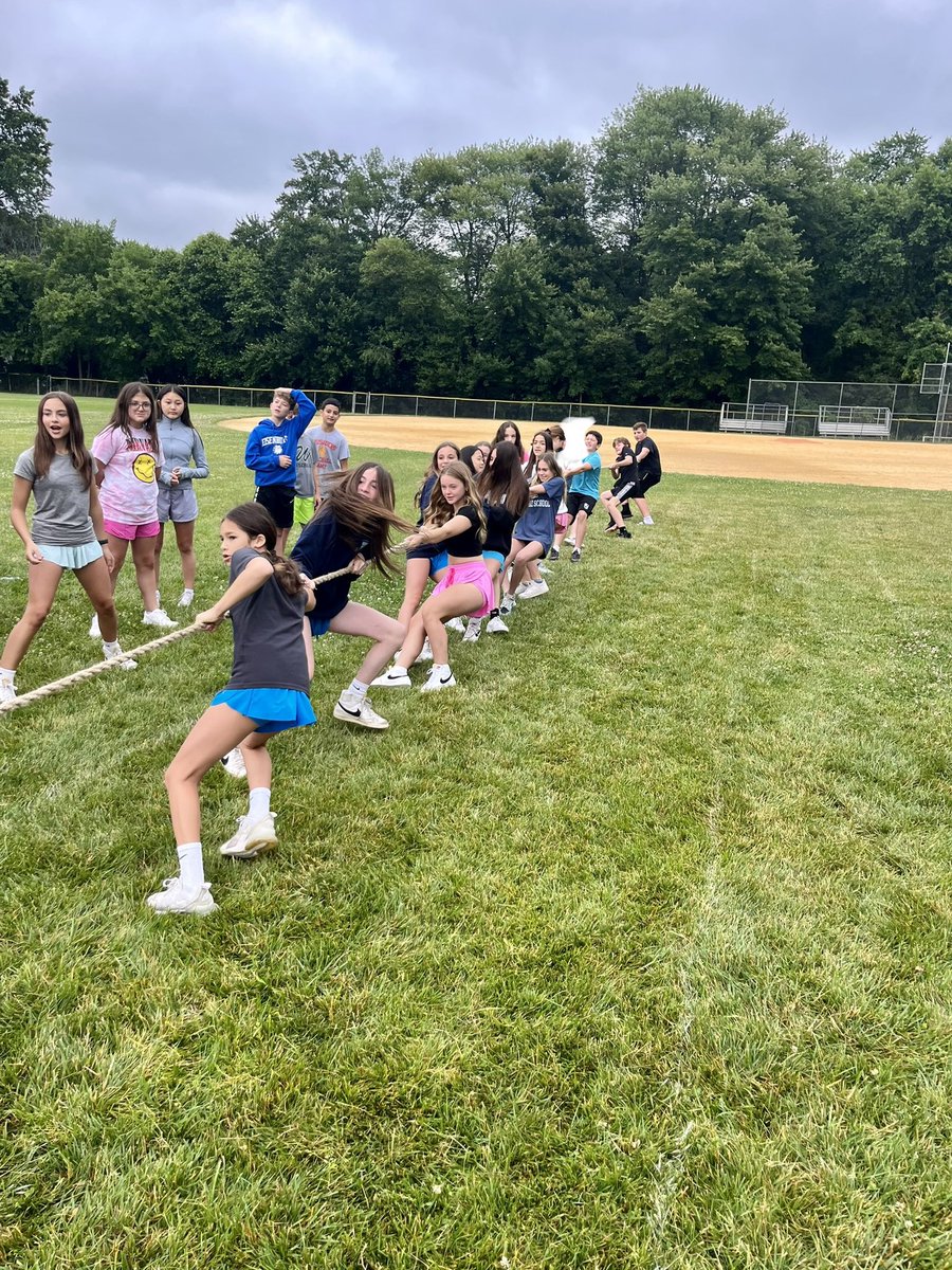 The struggle is real! Team One had a great time in the Sixth Grade Tug-of-War Tournament. Unfortunately our homerooms did not win! Happy Summer! #teamonederful #workhardplayhard #greatyear #wewillmissyou <a href="/WPSEisenhower/">Eisenhower Middle School</a> <a href="/wyckoffschools/">wyckoff schools</a>