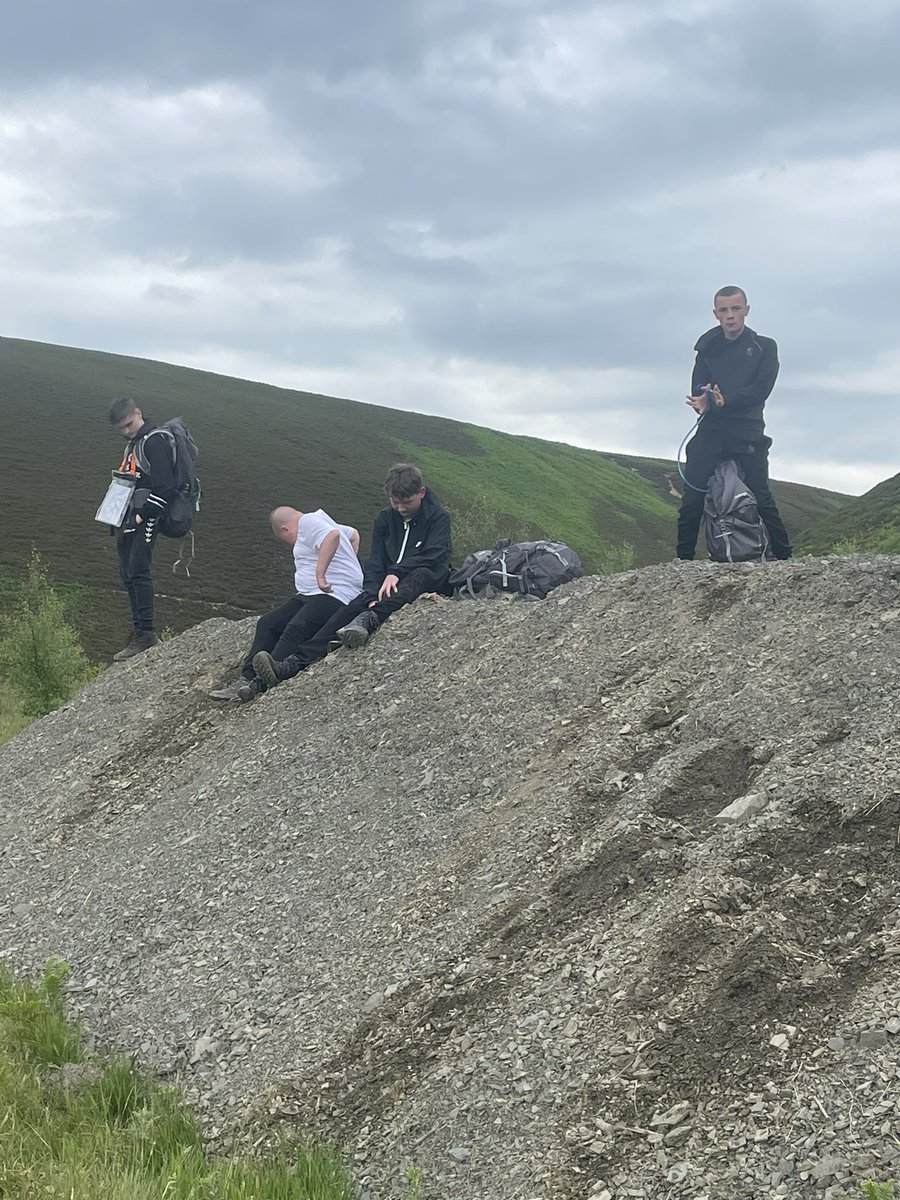 Day 2 Duke of Edinburgh with the task breakers. 

Sore legs, sore feet, morale high. 

We go again. <a href="/CarlukeHS/">Carluke High School</a> <a href="/Carluke_SEBN/">Carluke HS - S.E.B.N</a> <a href="/carluke_yfcl/">Carluke_Universal_Connections_YFCL</a>