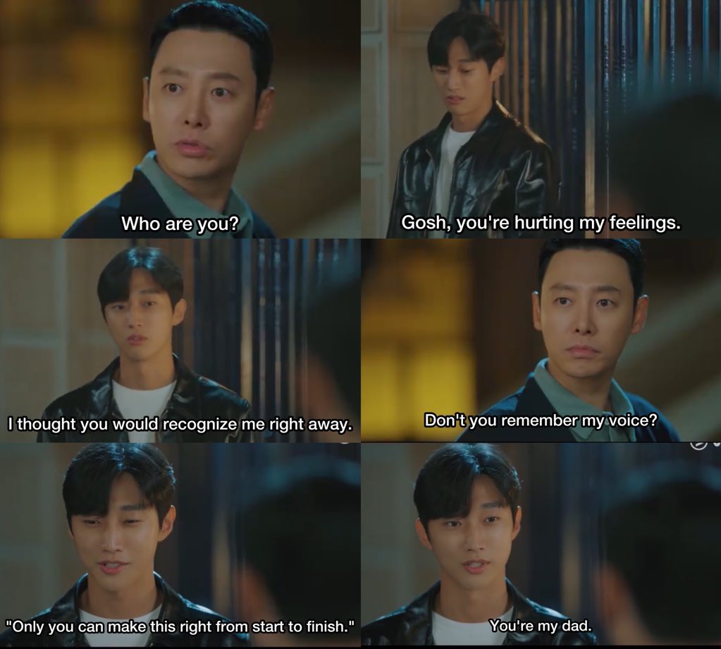 HAEJUN FINALLY MET HIS SON!😲 I knew it,he really was the one who put the time machine there & called HaeJun so he would meet YoonYoung! 

He didn’t mention it but Yoon Young must be his mom. Right?😅

#MyPerfectStranger #MyPerfectStrangerEp16 #JinKiJoo #KimDongWook #JungJinYoung