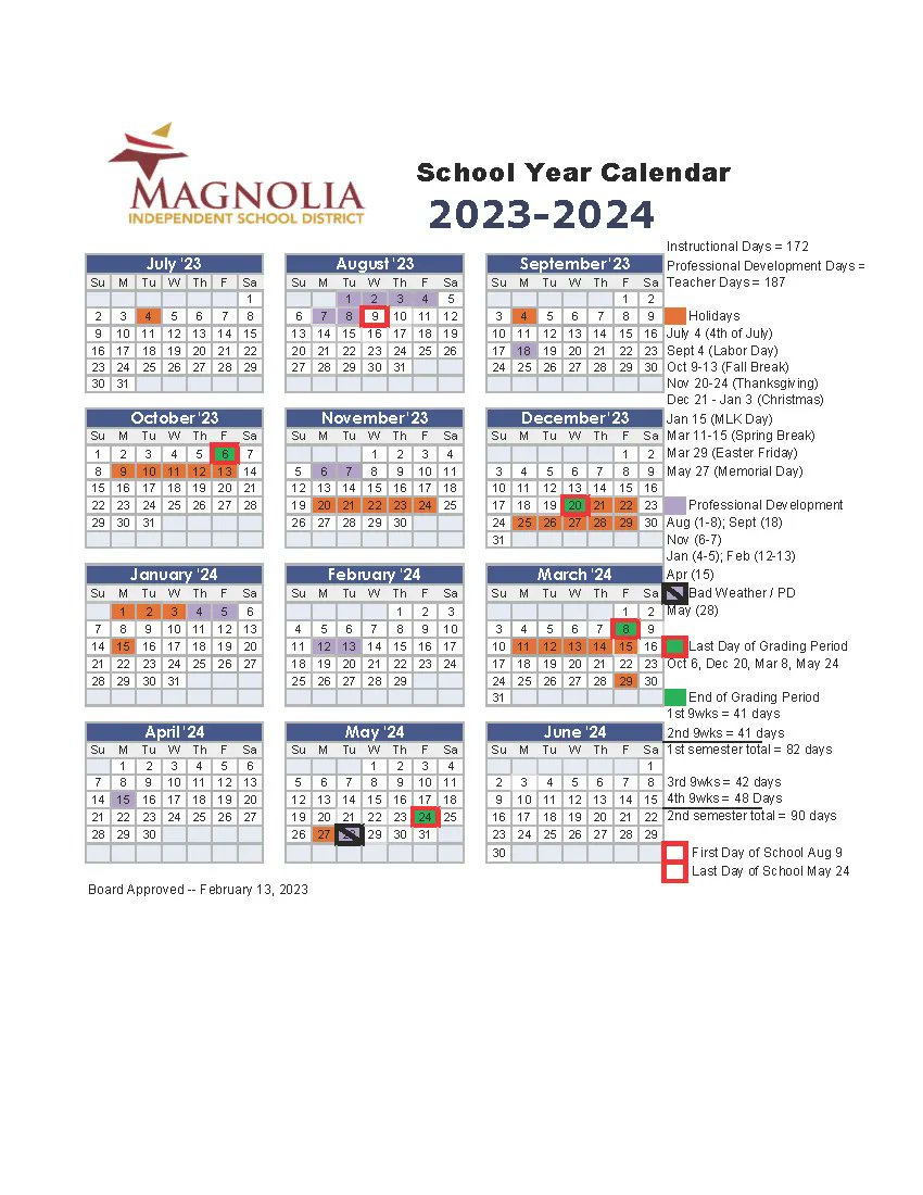 Summer is definitely here and will quickly fly on by! If you are already making plans for next school year, be sure to check out the district and campus calendars on our website: buff.ly/3E7xS84  You can use the blue filter option to find your campus/es quickly.