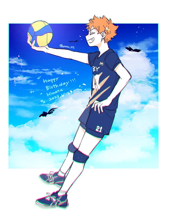 #日向翔陽生誕祭2023 #日向翔陽誕生祭2023 今年もおめでとう!
