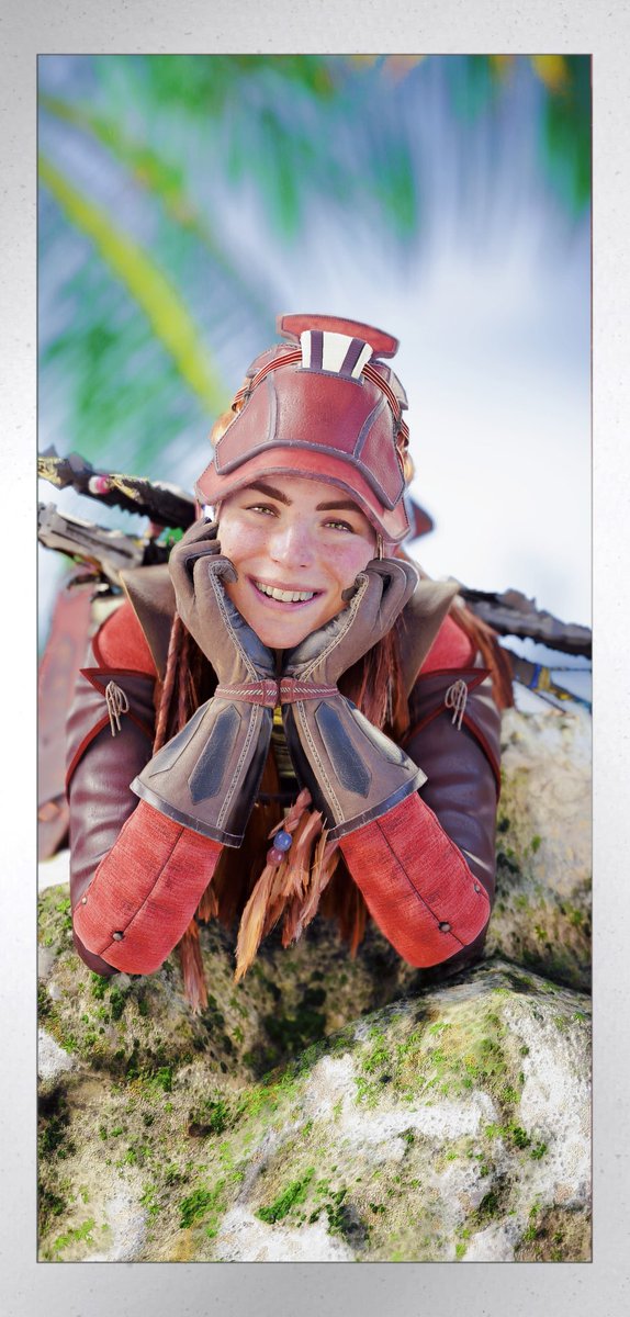 'Smile 😊'
#GG30FRAMED
Game: #HorizonForbiddenWest 🏹
Dev: @Guerrilla

#VirtualPhotography #PS5share #PS5 #WIGVP #VPRT #VGPUnite #LandofVP #GamerGram #BeyondTheHorizon #VPGamers #ThePhotoMode #ArtisticofSociety #VirtualPhotoTop #PhotoMode #Playstation5 #Aloy #HFW