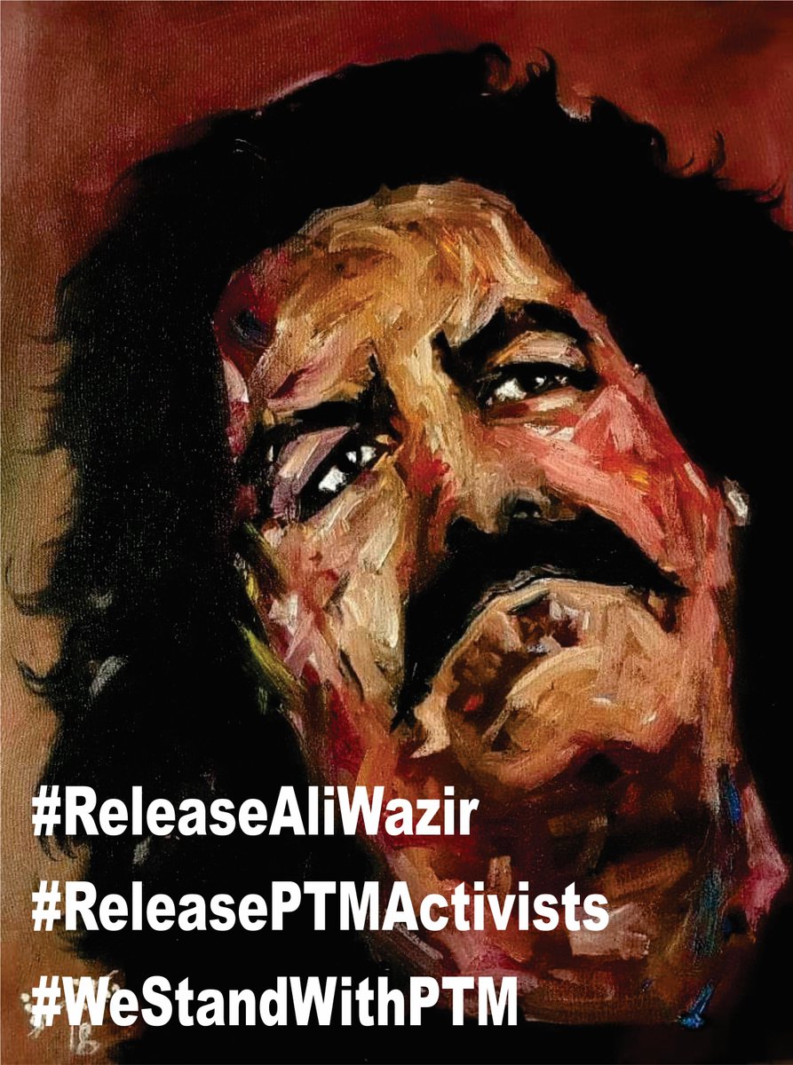 PTM is our hope. 
Long live resistance
All wealth & power to the masses & oppressed nations
 #WeStandWithPTM  #StopPTMCrackdown #ReleasePTMAactivists  #ReleaseAliWazir #releaseeidrahmanwazir  #ReleaseAlamZaib 
 #StopStateTerrorism  #DownWithImperialism