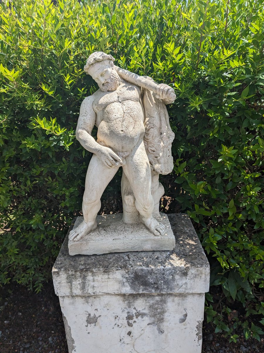 Old, drunk Hercules. 79 AD.
Herculaneum, Campania, Italy.