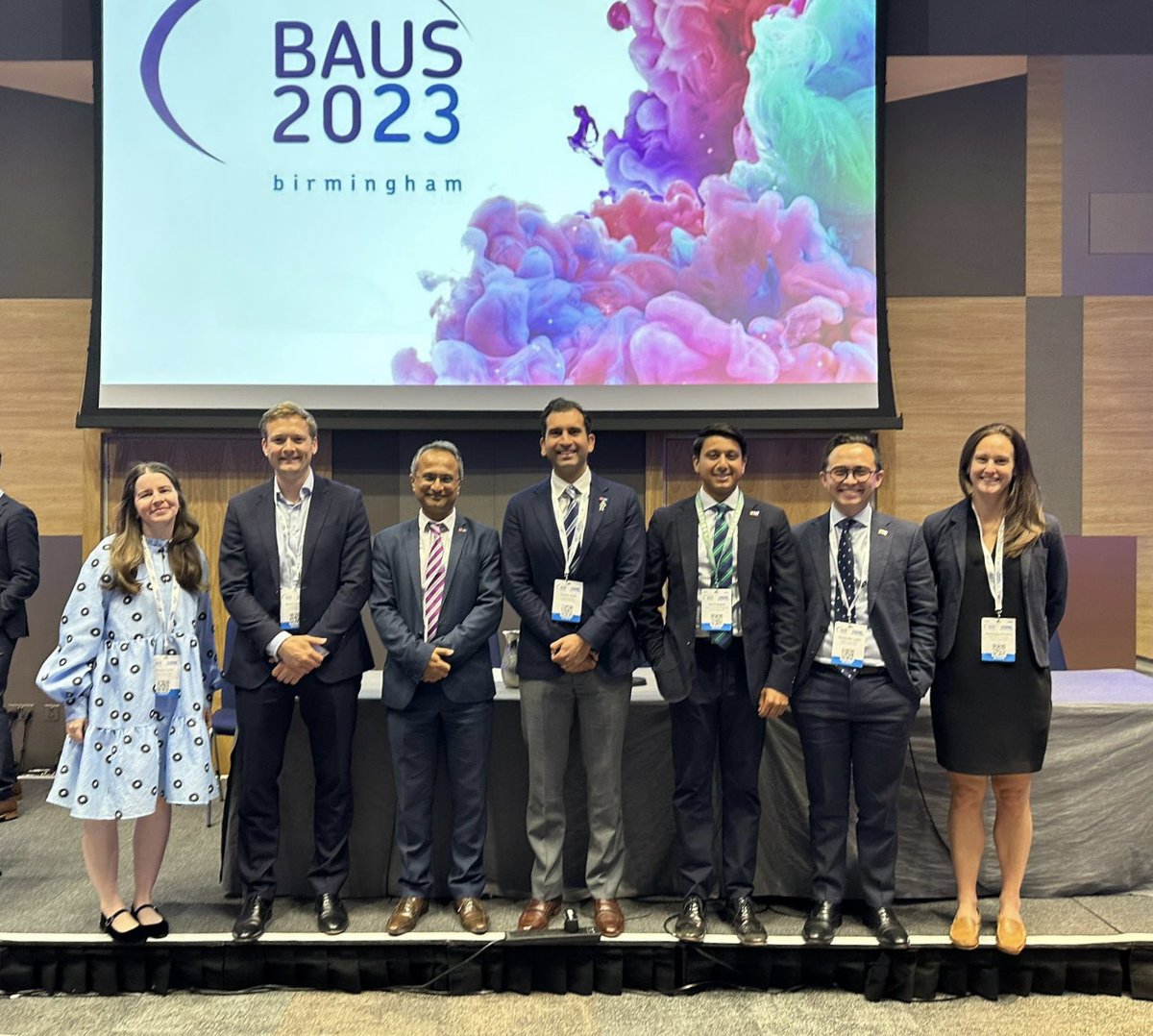 Team @IP_London at #BAUS23!

@LondonProstate1 @TaimurShah @Connor_Urol @Fran_Rawlins @NikhilMayor @AJWLight