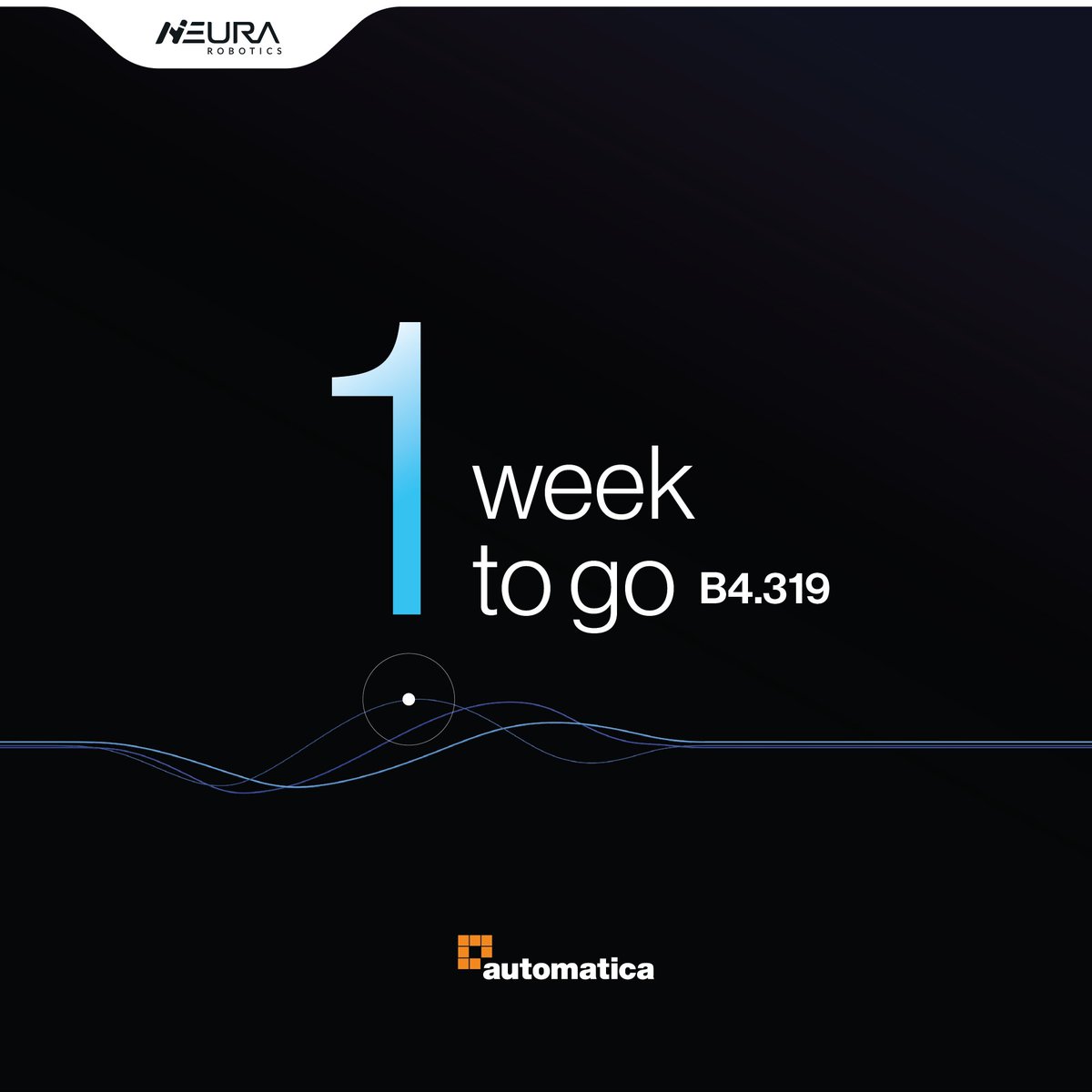 NEURARobotics's tweet image. The future is within reach!
.
Come visit us at the automatica trade fair in Munich, June 27-30 
Hall B4.319

#automatica #automatica2023 #airobot #robots #practicalai #neurarobotics #blackbox #tradefair #weservehumanity #joinhumanity #cognitiverobots #inspiredby #humanity