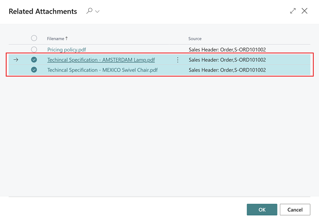 MSDYN365BC's tweet image. With #MSDyn365BC 2023 release wave 1, you can use attachments from document lines while sending emails. When adding attachments to emails, you can easily include files from document lines by choosing Add file from source document on the Email editor page. learn.microsoft.com/en-us/dynamics…