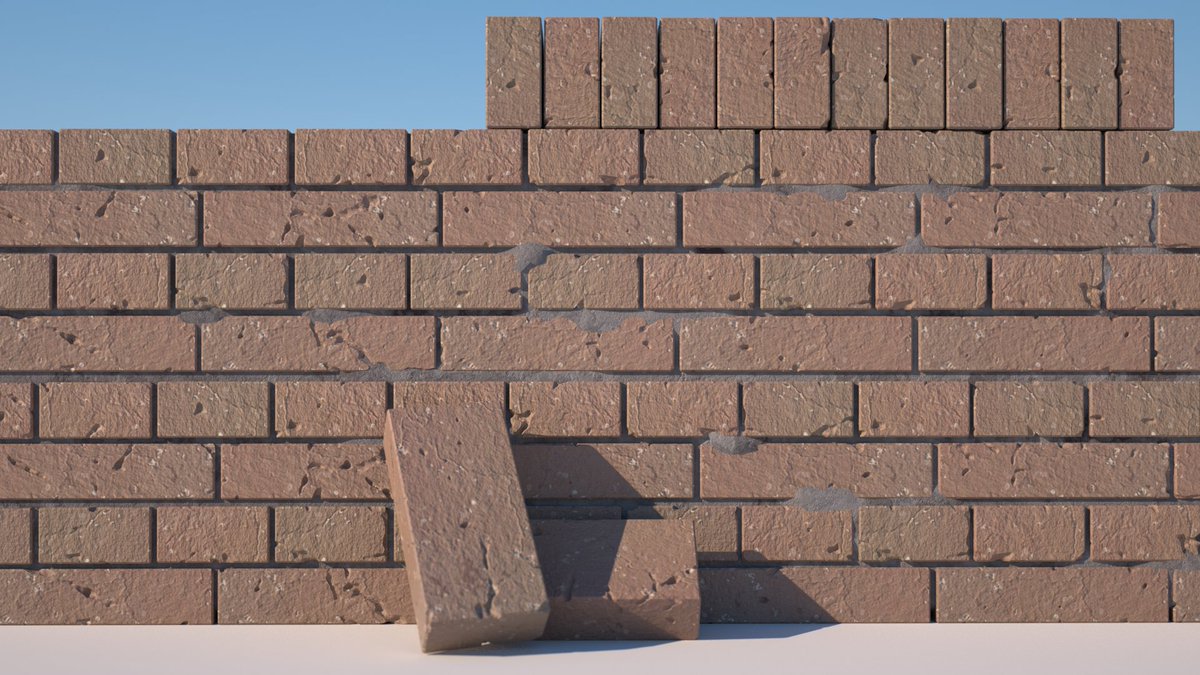 The power of open source:
Needed a good brick texture (not bricks) for an archviz project as well. Couldn't find any good material online. So I quickly made this in Material Maker 1.3. Great software! #opensource #b3d #archviz
@OSArchOrg @R0dZill4
