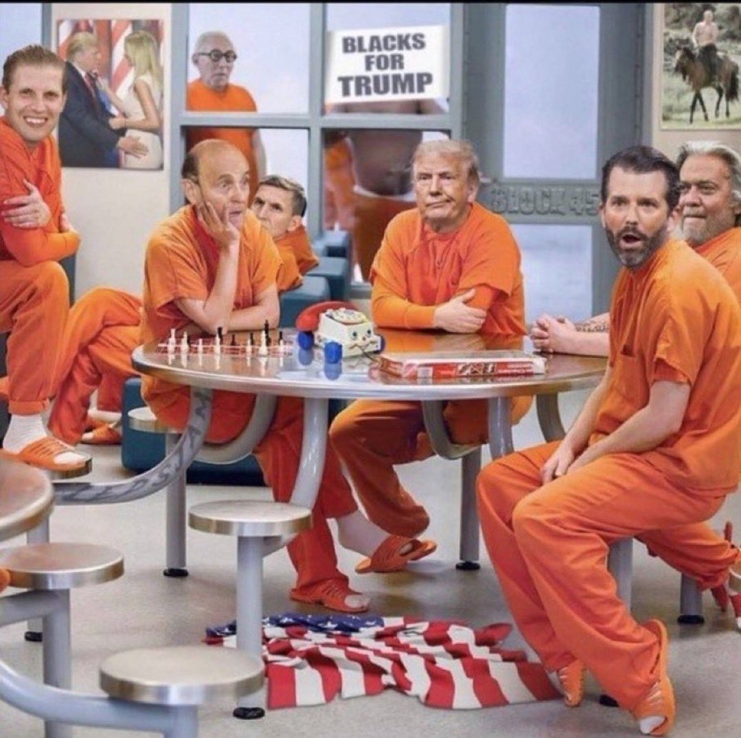Madlisa1967's tweet photo. @DonaldJTrumpJr #TrumpCrimeFamily
#LockhisassupNOW
#LockThemAllUp https://t.co/jnVp02hikG