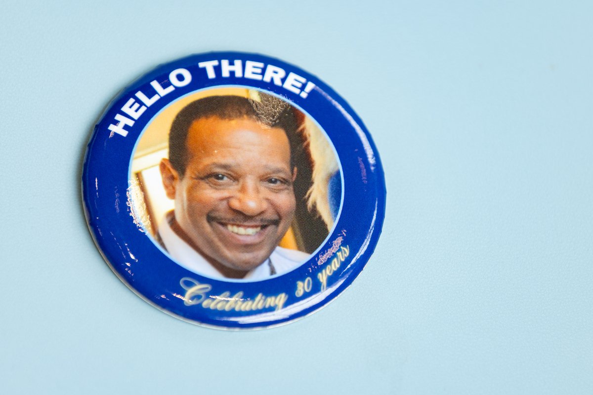 Honoring a #JHSON legend. Today we celebrate the one and only Officer Mobley on 30 years with the Johns Hopkins School of Nursing! Thank you Officer Mobley for all your years of making our school a safe and welcoming place for all.